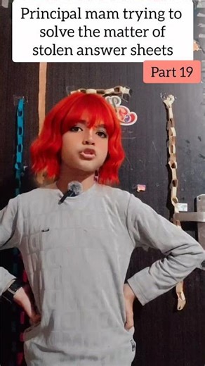 Principal mam trying to solve the matter of stolen answer sheets ‪@LittleAnshandAvni‬ #touchmath