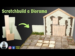 Building A Diorama From Styrofoam - A Step By Step Tutorial