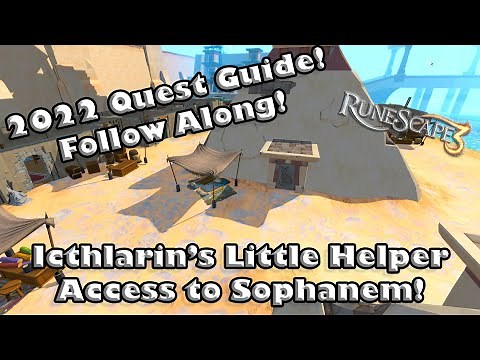 Icthlarin's Little Helper Quest Guide - Follow Along - Access to Sophanem!
