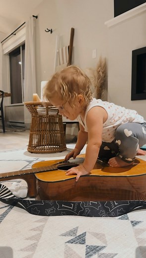 Baby playing the guitar? | Matthew Stephen Smith