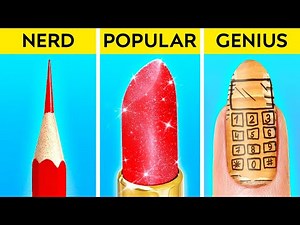 CHILD YOU VS TEEN YOU | Nerd VS Popular Students Funny School Life by 123 GO!