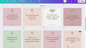 Printable Affirmation Cards: 24 Motivational Quote Cards (digital Download) - Etsy