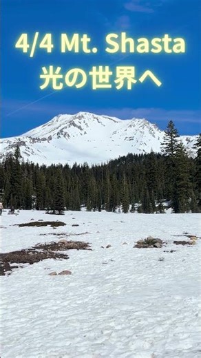 4/4シャスタ山とフェアリー滝 #faeryfalls #シャスタ #shasta #シャスタ山#フェアリー滝