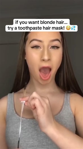 Hair colour hack using colgate 🤯 #hacks #ytshorts #shorts #trending #viral #haircolour #yt