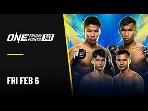 🔴 [Live in HD] ONE Friday Fights 141: Komawut vs. Samingdam