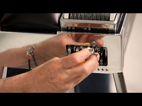 How to Tune the Knee Levers | Pedal Steel Guitar