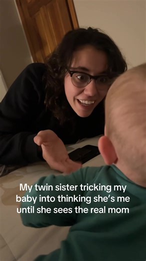Identical Twins Prank Baby with Mom's Lookalike Trick