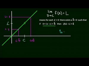 1.7 Limit Definition - Epsilon Delta [02]