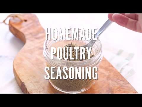 DIY Homemade Poultry Seasoning