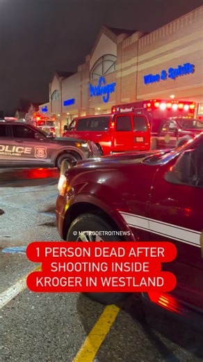 MDN on Instagram: "#BREAKING🚨 Westland police are investigating a fatal shooting that occurred at Kroger. The incident occurred at the Kroger on Ford Road near Central Parkway in Westland. The suspect who was described as a teen, fled the scene. Circumstances are unknown at this time. Stay with @metrodetroitnews"