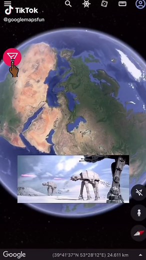 Exploring Star Wars Locations on Google Earth
