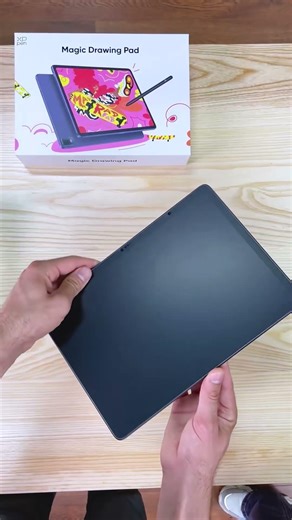 ASMR Unboxing: Magic Drawing Pad with Built-in Camera for Drawing Videos & Classes