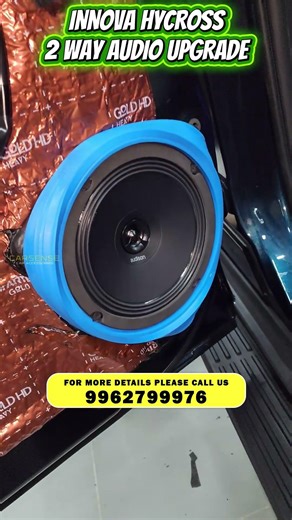 Innova Hycross 2 Way Audio Upgrade | Best Car Audio in Chennai | Car Accessories | Car Sense