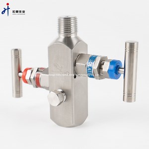 [Hot Item] Stock for SS316L 1/2 NPT Male and Female 2 Way Valve Manifolds