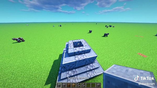 Tutorial para construir una estatua de un pico en Minecraft #minecraft #tutorial #estatua #decoracion #tutorialminecraft #mctutorial