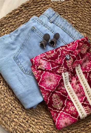 Stylish Kurti and Jeans Collection Available Now