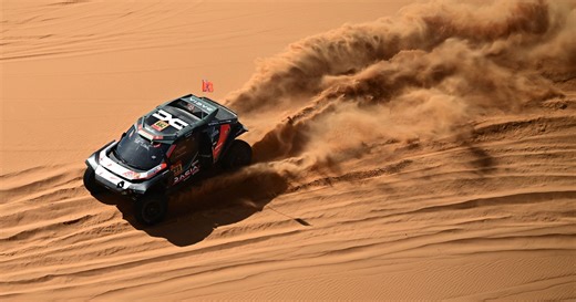 Dakar-Highlights 6. Etappe: Al-Attiyah baut Führung bei den Autos aus - Spektakel in den Dünen