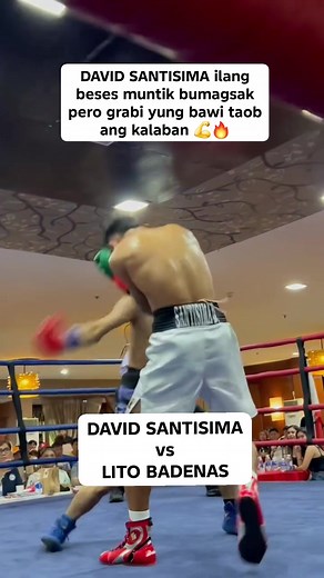SANTISIMA vs BADENAS. #boxing #boxinghighlights #entertainment #highlights #everyoneシ゚ #follower #share | Inuzuke Play's