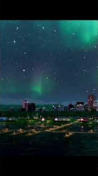 Cities Skylines II : 90 seconds, Dancing Lights. pt3 #thelight #moonrise