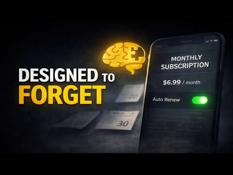 The Subscription Trap: Why You Can’t Stop Paying for Services