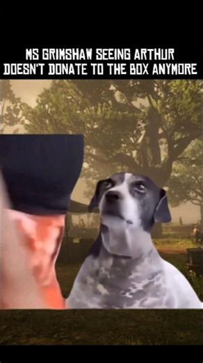 Ms.Grimshaw seeing Arthur doesn't donate money to the camp. #shorts #rdr2