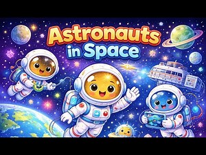Astronauts in Space 🚀 Fun Space Adventure for Kids
