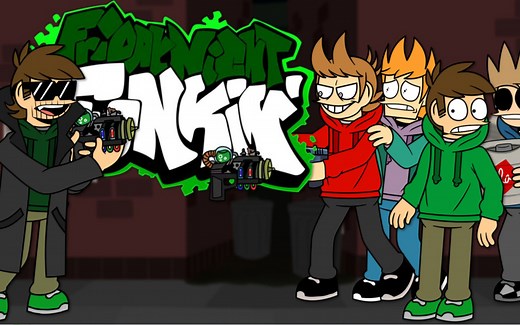 强推! ! ! FNF优质模组 Eddsworld WTFuture Mod 全流程 竟然还带上了Tord (?)