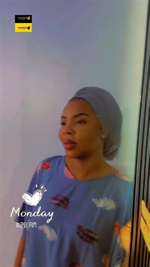 Amal Umar On The Set Of Darasi Hausa Series