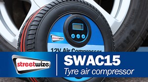 How to Use our Streetwize SWAC15 12V Vehicle Air Compressor