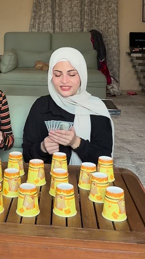 تحدي الكاسات 🙂🙂نانو و ام سيف #ام_سيف #جيفارا_العلي #نانو | Nano Alali