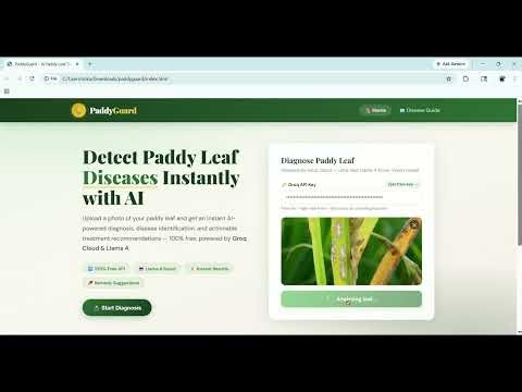 An Intelligent System For Automated Paddy Leaf Disease Identification Using Deep Learning 