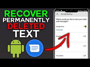How to Recover Permanently Deleted Text or SMS on Android in 2025