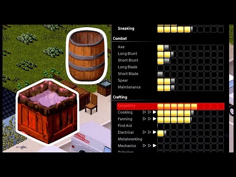 🔥 How To Level Up Carpentry Very Fast 🔥 Project Zomboid Build 41