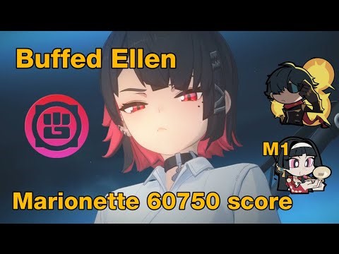 2.0 Deadly Assault - M2W1 New Ellen Lighter M1 Astra | Marionette 60750 score | Zenless Zone Zero