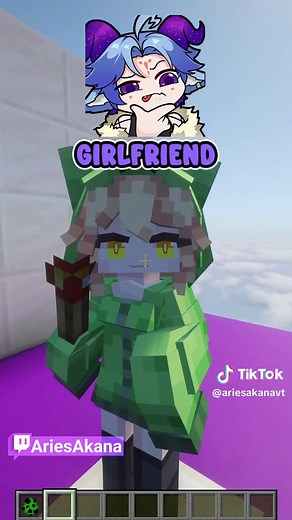Aries' New Girlfriend in Minecraft Revealed!
