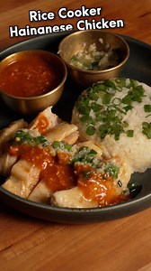 257K views · 4.5K reactions | EASY MEALS after WORK: Rice Cooker Hainanese Chicken  Comment “Recipe” and I’ll DM you the recipe link instantly  | Chefroncooks | Facebook