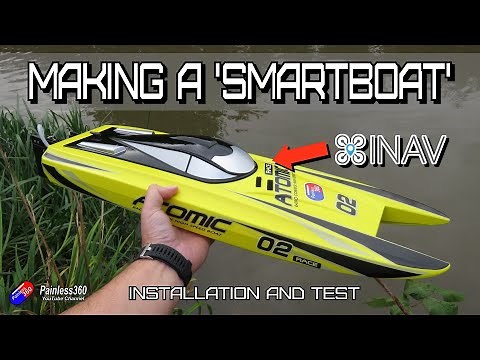 INAV Setup for a BOAT or CAR: installing into the boat and testing
