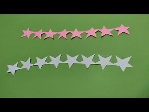Paper Chain Star - DIY Christmas Paper Decoration