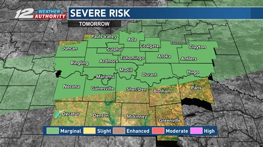 6.4K views · 49 reactions | Texoma's Flood Watch continues until 7pm Sunday evening with more scattered showers and thunderstorms forecast for Sunday morning and afternoon. | KXII-TV | Facebook