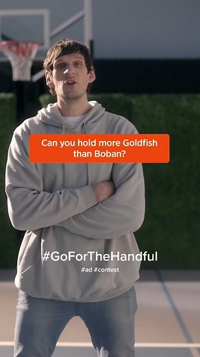 #GoForTheHandful and try to beat Boban! #Contest begins 4/6. #ad See r...
