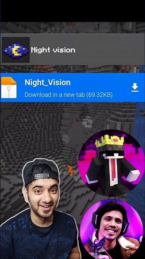 Secret Full Bright Trick for Minecraft Bedrock 1.26+ 🔥 Night Vision Without Limits! #minecraft #mcpe