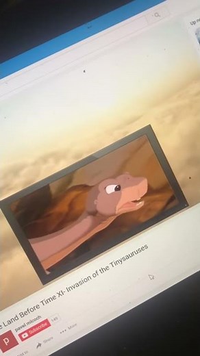 Land Before Time 11 sharp-teeth scene 3/4