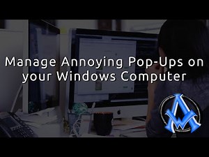 Manage Notification Pop-Ups on Windows