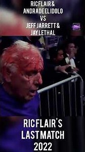 Ric Flair's Last Match 2022 | Ric & Andrade vs Jeff J & Jay Lethal | #aew #wwe #undertaker #theshots