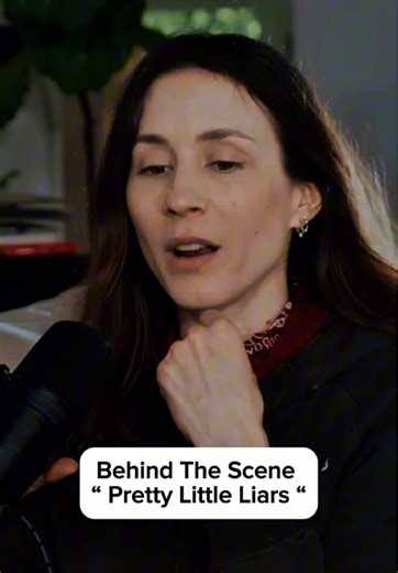 Behind the scene of “ Pretty Little Liars “ @Troian Bellisario #prettylittleliars #troianbellisario #podcast