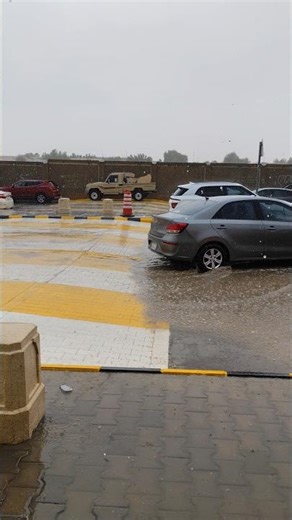 Heavy rain in Riyadh