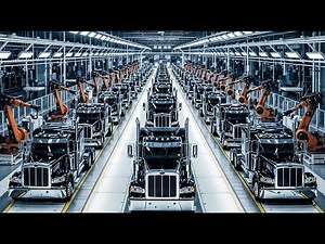 How Peterbilt Builds Thousands of Trucks Daily | Inside the Denton Factory (Full Process)