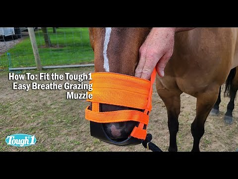 How To: Fit the Tough1 Easy Breathe Grazing Muzzle