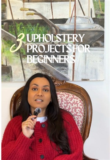 3 Beginner Upholstery Projects You Can Start Today