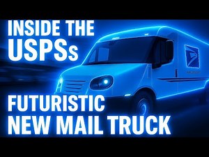 🔥Inside the USPS's Futuristic New Mail Truck🔥